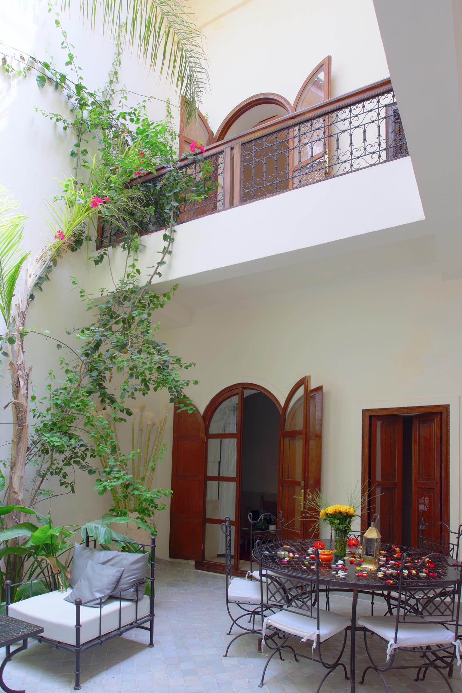 Riad White Flowers Marrakesh Esterno foto