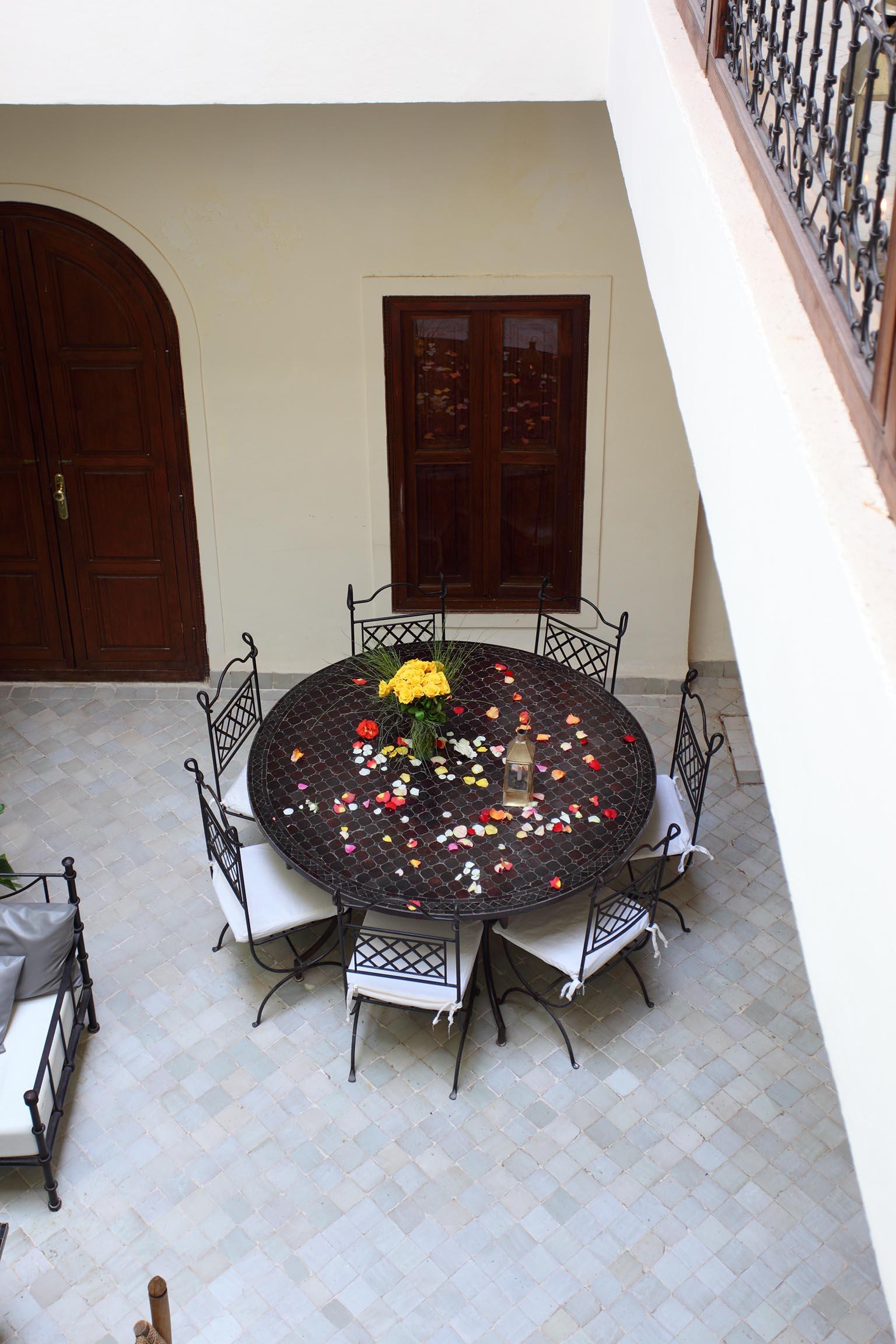 Riad White Flowers Marrakesh Esterno foto