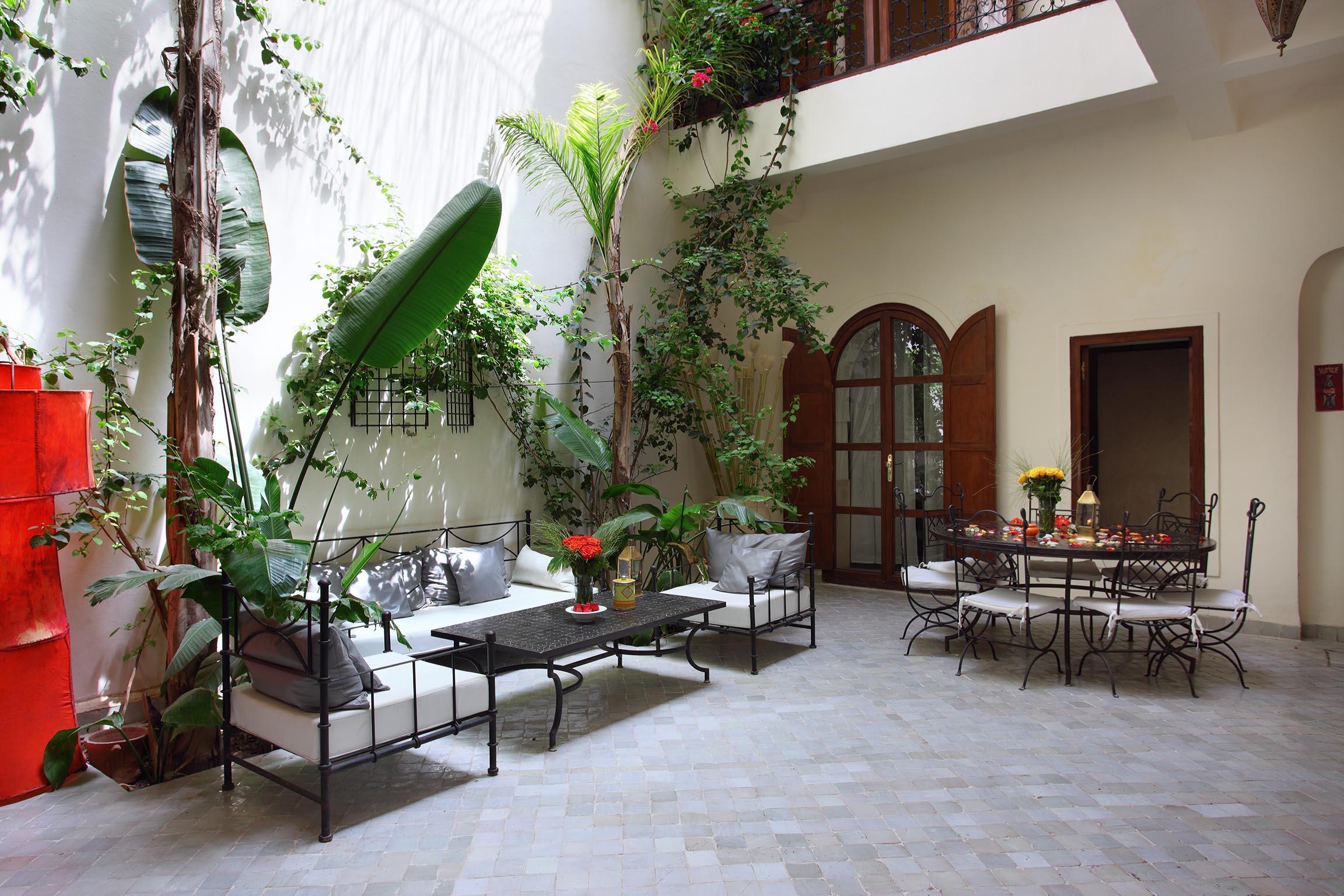 Riad White Flowers Marrakesh Esterno foto