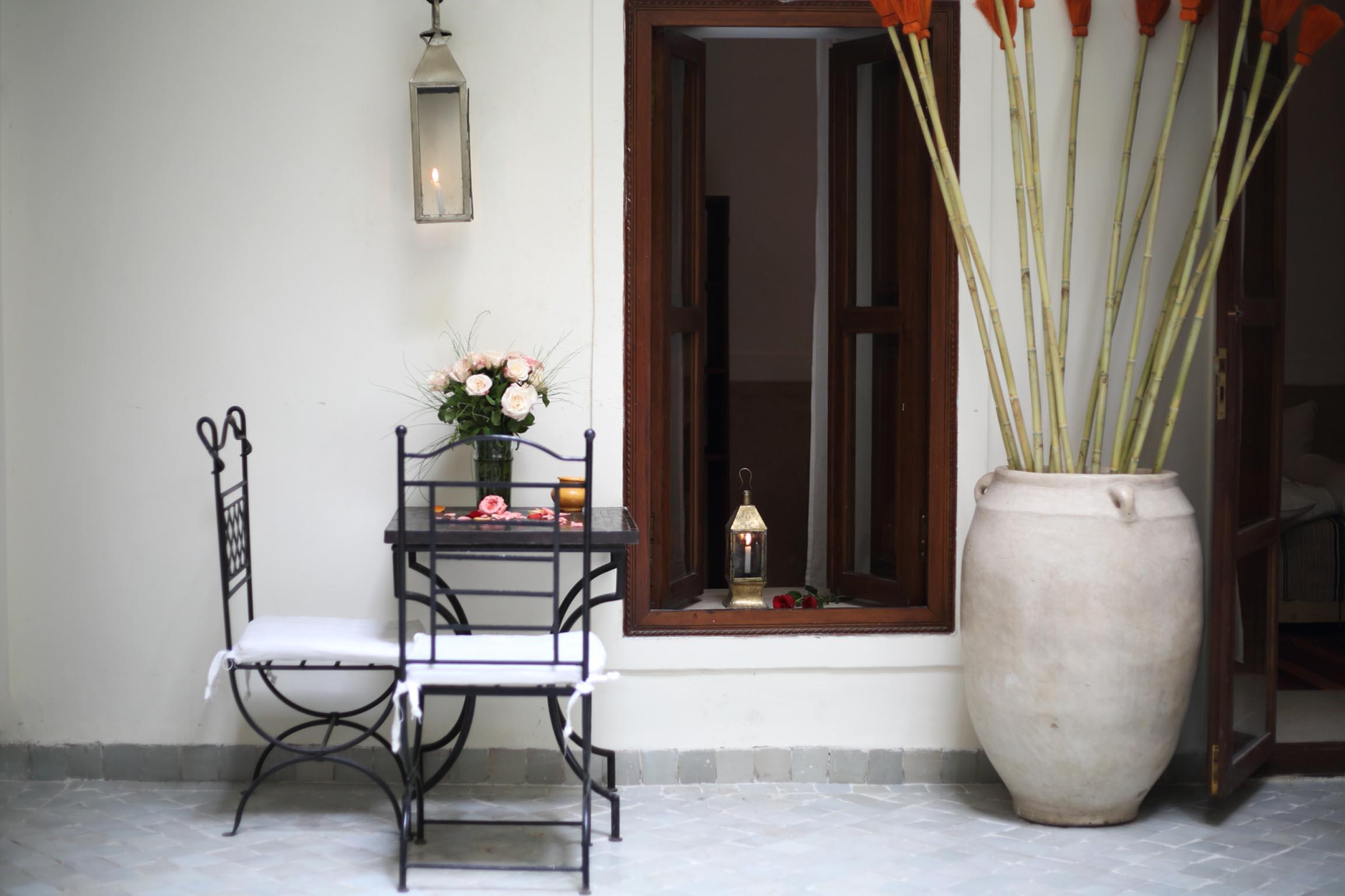 Riad White Flowers Marrakesh Esterno foto